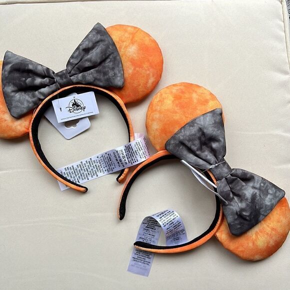 Disney Parks Halloween Tie Dye Minnie Mouse Ears Headband NWT - Picture 9 of 9